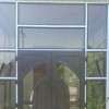 Витраж металлопластиковый 3.2х2.1, цвет: болотный дуб
