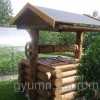 Деревянный колодец "Люкс"