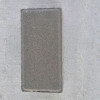 Тротуарная плитка "Кирпич" Серая, 10 см