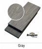 Террасная доска Bruggan Multicolo Gray (ДПК)