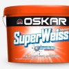 Супер белая +Ag интерьерная моющаяся краска 2,5л OSKAR