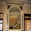 Высокие камины с зеркалом